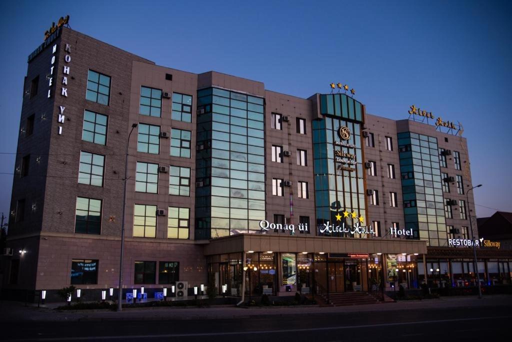 Hotel Zhibek Zholy Shymkent Esterno foto